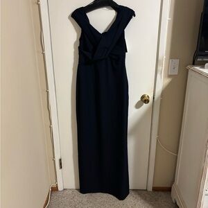 Ralph Lauren Strapless Midnight Blue Dress